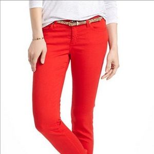Women’s Sz. 28R Red AG Stevie Jean